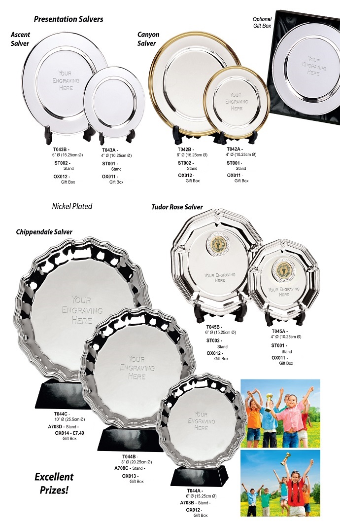 Clasic Presentation Salvers Awards