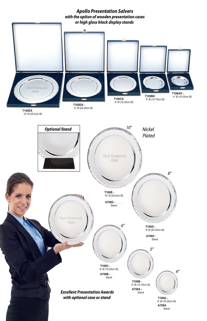 Clasic Presentation Salvers Awards